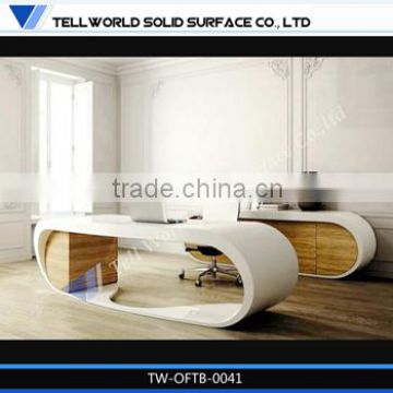 A variety of design and color personality modern office desk white color