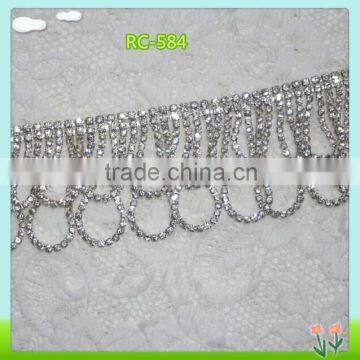 2015 Fashion new rhinestone chain for headband