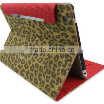 leopard print gift leather case for ipad 4 16gb