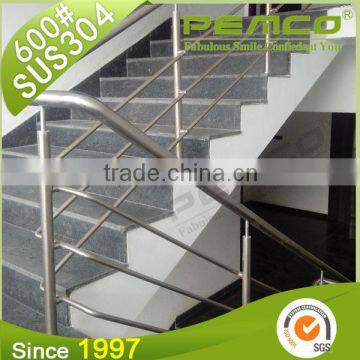 2016 Pemco new design morden garden designs stainless steel railing retractable handrail