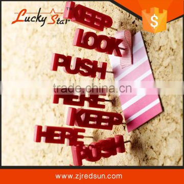 wholesale decorative push pins, safety push pins, push back pins