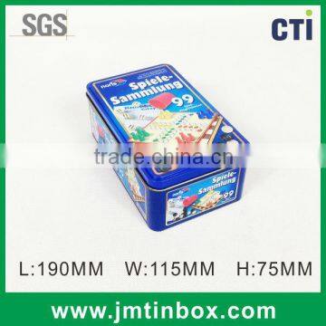 rectangular Games tin box