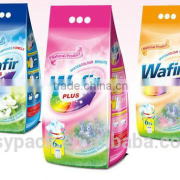 stand up detergent powder bag with handle