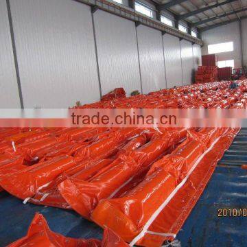 PVC oil containment boom