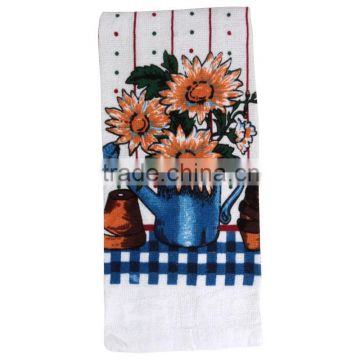 latest design cheap items to sell pigment printing kitchen cotton towel tea towel china supplier wholesale alibaba