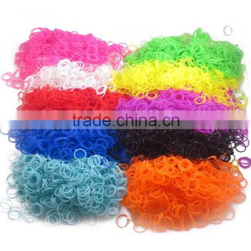High Quality Custom Elastic Hair Silicone Rubber Band, Durable Color Rubber Band
