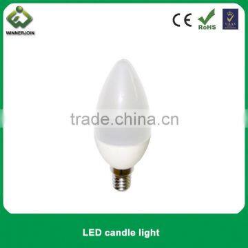 Alibaba led candle light 2W led candle bulb e14 led candle bulb