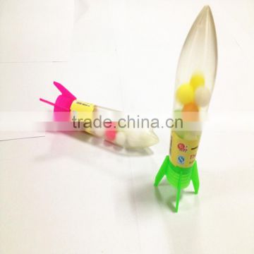 Dafa plastic rocket toy candy