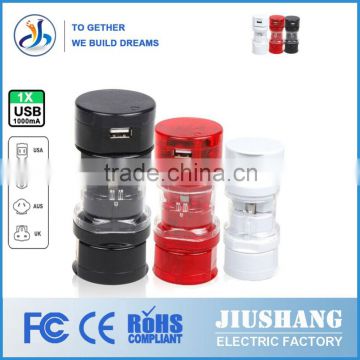 DGJIUSHANG manufacturing Through the CE FCC ROHS certification Approval Top Selling Special International Travel Adaptor