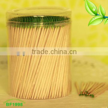 Nature Double tips bamboo toothpick with minted