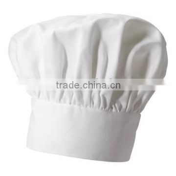 White Cotton Chef Hat