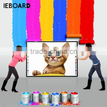 Excellent quality 68 82 96 104 120 inch support OEM SKD classroom smart board infrared interactive whiteboard