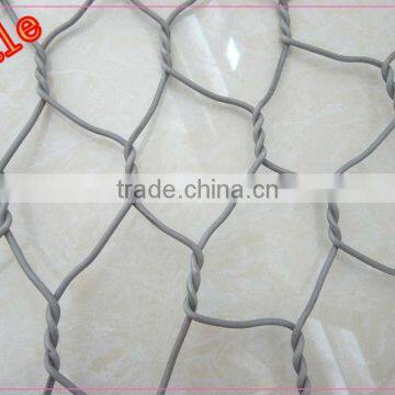 3*1*1m 80*120mm mesh opening 2.7mm pvc coated box gabions