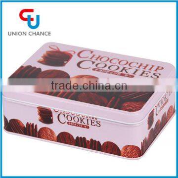 Top-selling chocochip cookie tin box