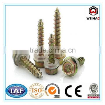 hot selling high qualiy self tapping screw with rubber washer