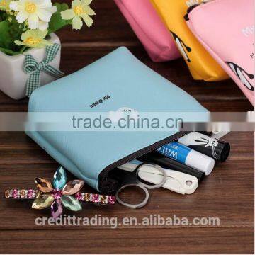 2015 new fashion cheap leather coin purse on hot sell