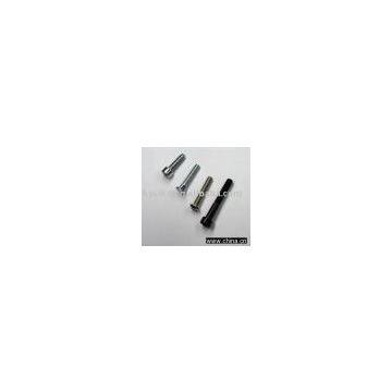 Hexagon socket set screws with flat point