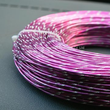 Purple Aluminium Wire Al Fashion Wire Aluminium Line
