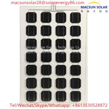 Building-integrated photovoltaics solar panel 270w 275w 280w 285w BIPV solar module