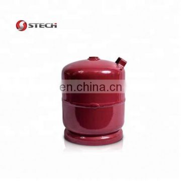 STECH High Quality Welding 3kg Gas Cylinder for Cooking
