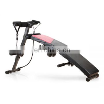 TV shopping fitness equipment exercise curved sit up bench