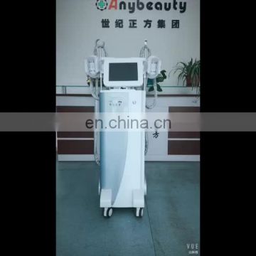 Beijng Anybeauty vertical weight loss cool tech cryo fat freezing slim cryotherapy machine price