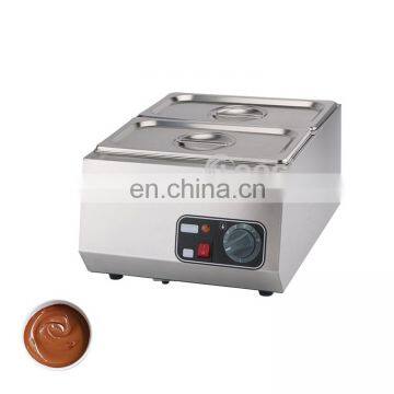New Commercial Chocolate Tempering Kitchen Electric 2 Pots Mini Chocolate Melting Machine