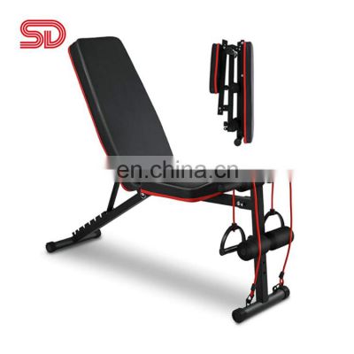 Gym Flat Sit Up Bench folding supine board ab bench
