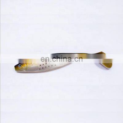 75g 250mm T Tail pike soft Plastic Fishing lures soft bait shad  big soft baits