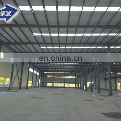 China cost-effetive multi-storey prefabricated steel frame overhead crane workshop building with canopy