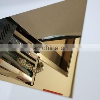 Aisi SS Plate 304 Sheets Stainless Steel 4X8 Mirror Finish Process Sheets Rose Gold Color Sheet