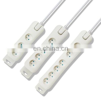 high quality extension socket multiple cord socket Power Indicator PP flame retardant wholesale