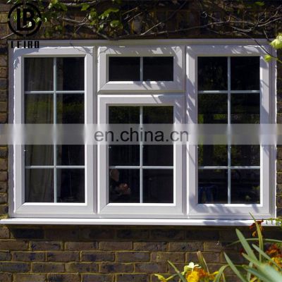 Direct Selling Apartment Simple Installation Upvc Frame+ Glass Material Casement Window