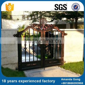 OEM Available Metal Wrought Iron Main Gate Village Designs