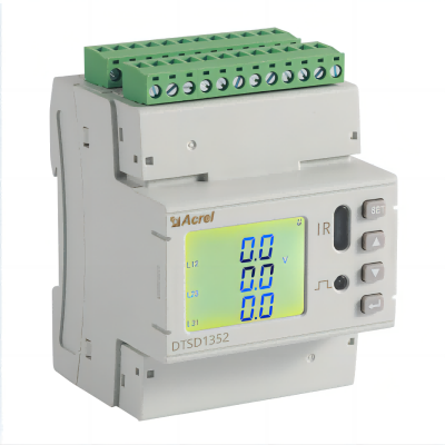 Acrel DTSD1352-4S rail multi circuit power meter meter apply to the tower base station to measure the full -power parameters