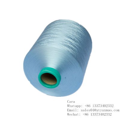 High quality 100% polyester hank dyed stretch yarn for sock knitting
