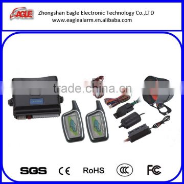 Up to 2000 meters remote start two way car alarm system can work in low temperature