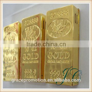 2015 Hot Sale Fashion Gold Lighter As Casino Gift For Cheaper Promotion