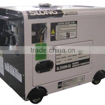Silent portable gasoline generator2.5kw 50hz for home use