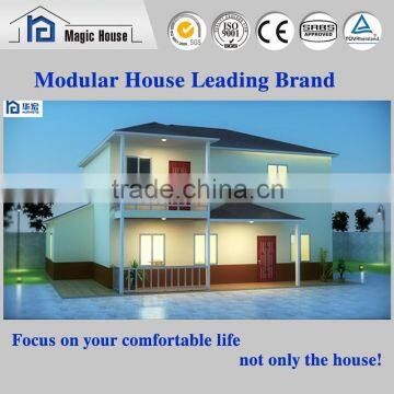 New Technology Exclusive supply green light steel structure concrete prefabricated house
