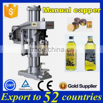 CE Certification plastic cap capping machine,bottle capping machine