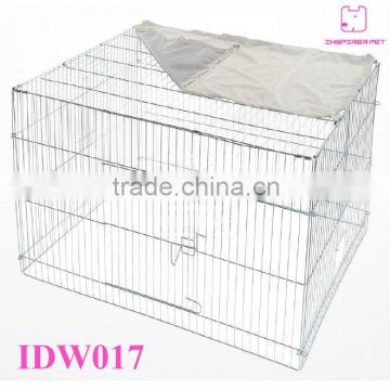 Expanded Metal Dog Run Cage with Cover