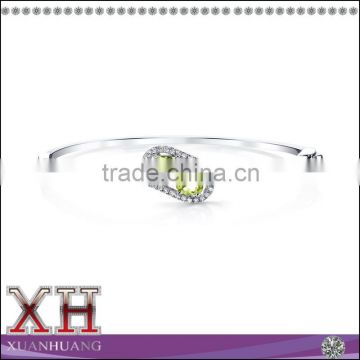 China Alibaba EXW Price Wholesale 3A Cubic Zircon High Quality Bangle