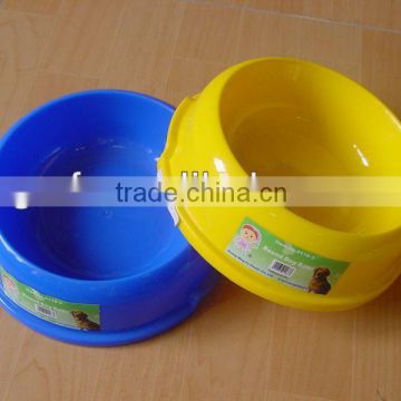 plastic pet food bowl
