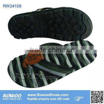 Men's camoflage stripe EVA massage slippers