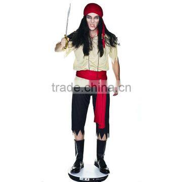 Wholesale New trends Cut Throat Pirate fancy dress instant costume
