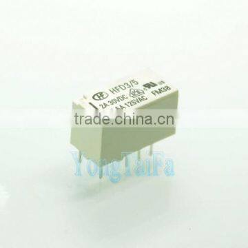 Two closed and open 8 pin 2A 151.79mm dip HFD3/5 for hongfa relays