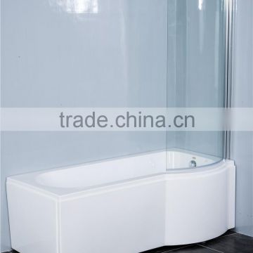 SUNZOOM shower room with bathtub,antique bathtub price,big plastic bathtub