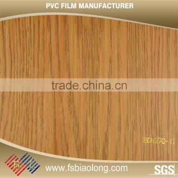 Furniture Decoration Customized wood grain vinyl film