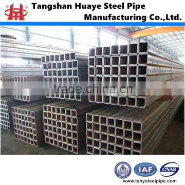 welded black square pipe for agricultural greenhouse